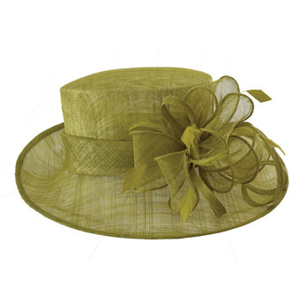 Upturned Brim Hat in Avocado