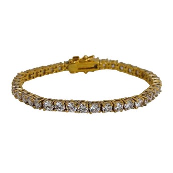 Tennis Bracelet in Clear