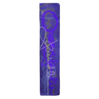 Purple “La Bohème” Oblong Scarf