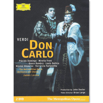 Verdi: Don Carlo (Met Opera 2-DVD) – Plácido Domingo, Mirella Freni, Grace Bumbry