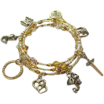 Ring Cycle Charm Bracelet