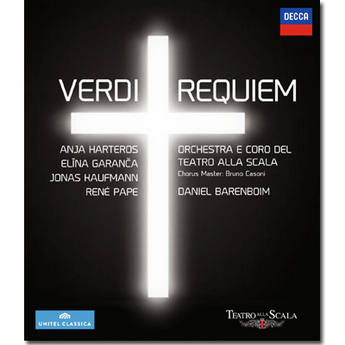 Verdi: Requiem -  Anja Harteros, Elina Garanca, Jonas Kaufmann, René Pape (Blu-ray)