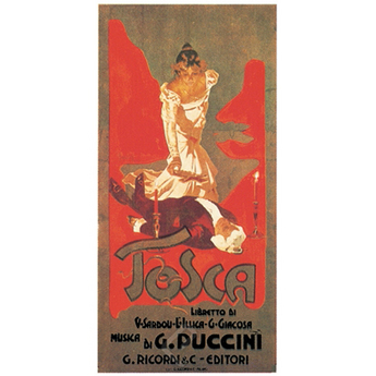 Tosca Poster by Hohenstein