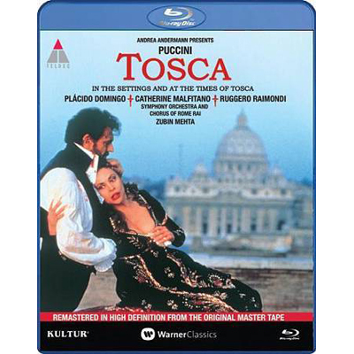  Tosca Blu ray Pl cido Domingo DVDS Met Opera Shop