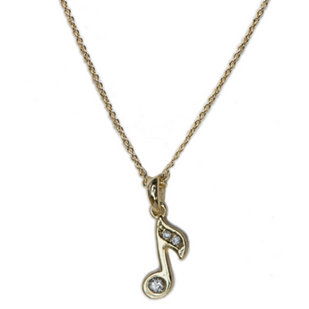 Eighth Note Necklace