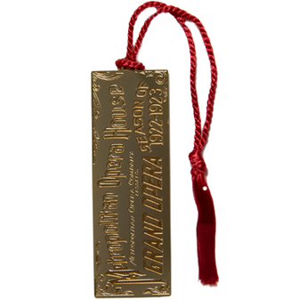 Vintage Met Season Bookmark & Ornament