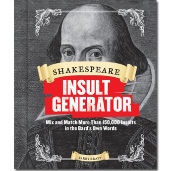 Shakespeare Insult Generator (Activity Book)