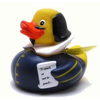 Shakespeare Rubber Duck