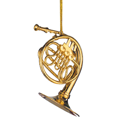 1 0ne Gold Metal Musical Instrument Ornament Cello Harp French