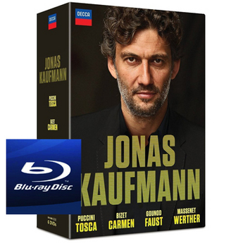 Jonas Kaufmann: Carmen, Tosca, Faust, Werther (Blu-ray Set)