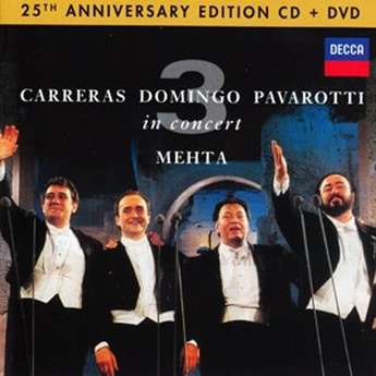 The Three Tenors 25th Anniversary (CD/DVD Combo)