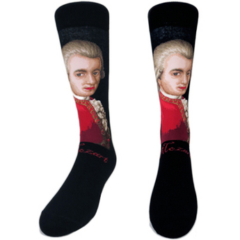 Wolfgang Amadeus Mozart Socks