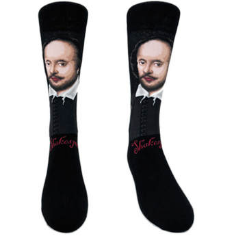 William Shakespeare Socks