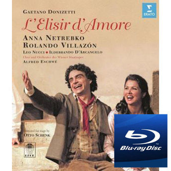 L'Elisir d'Amore (Blu-ray) - Netrebko, Villazón