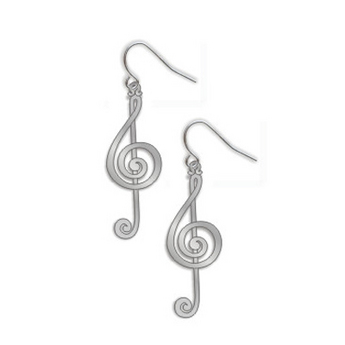 G Clef Earrings