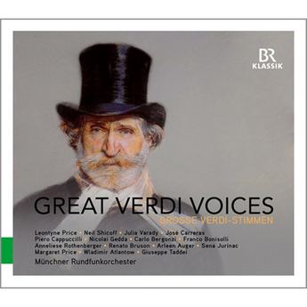 Great Verdi Voices (CD) – Leontyne Price, José Carreras, Carlo Bergonzi