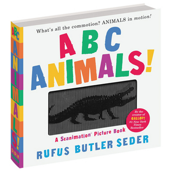ABC Animals!: A Scanimation Picture Book (Children's Book)