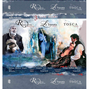 La Traviata, Rigoletto, Tosca (DVD Box Set) - Domingo