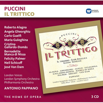 Puccini: Il Trittico (3-CD) – Angela Gheorghiu, Roberto Alagna, José van Dam