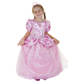 Royal Pretty Pink Princess Dress Costume