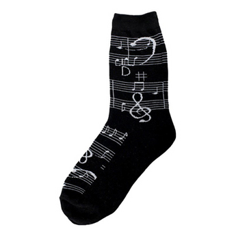 Men’s Music Notes Socks