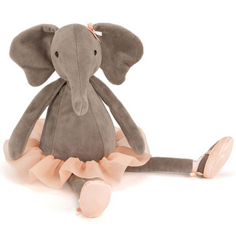 Elephant Ballerina Plush Toy