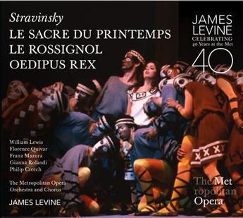 Stravinsky: Le Sacre du Printemps / Le Rossignol / Oedipus Rex (3-CD) – The Met Opera