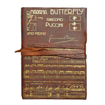 Leather “Madama Butterfly” Journal