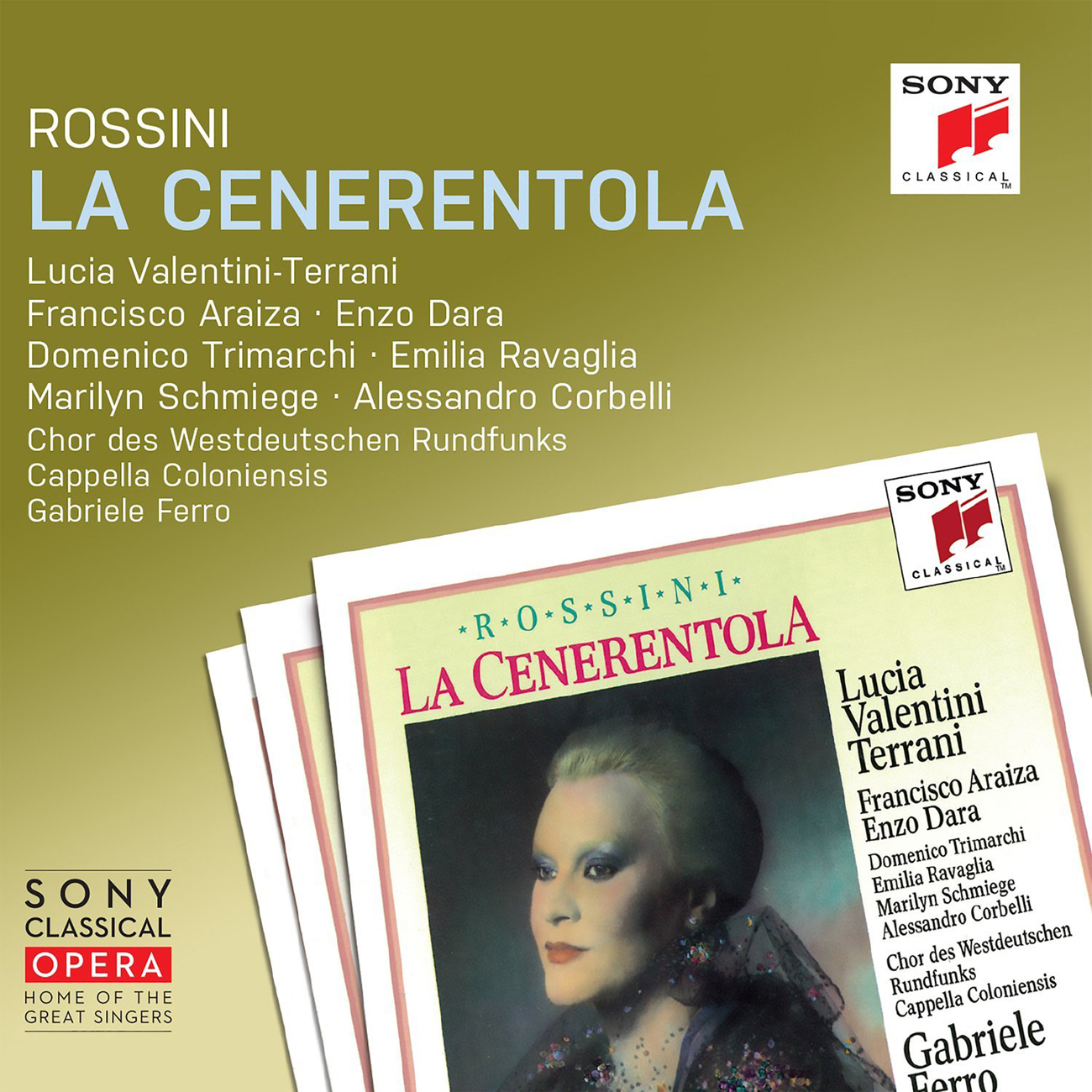 全国宅配無料 Rossini: La Enzo Valentini-Terrani, Lucia – (CD) Cenerentola その他
