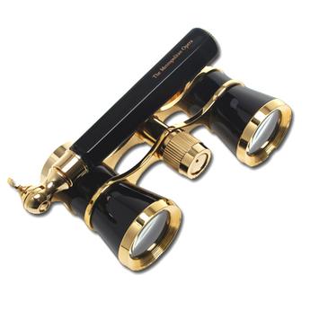 Met Opera Black Lorgnette Opera Glasses