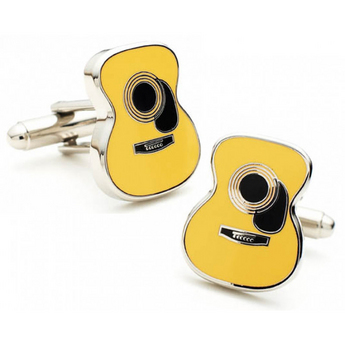 Acoustic Guitar Cufflinks