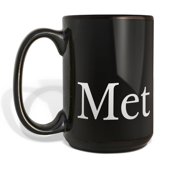 Black Met Logo Mug