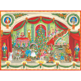 Christmas Ballet Advent Wall Calendar