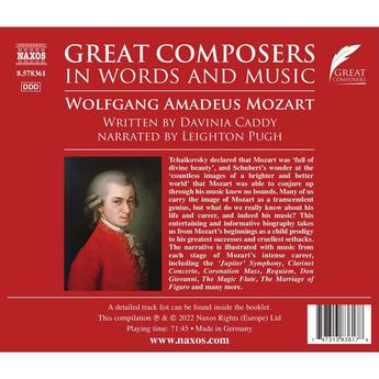 Mozart: Great Composers in Words and Music (CD) | CDS Met Opera Shop