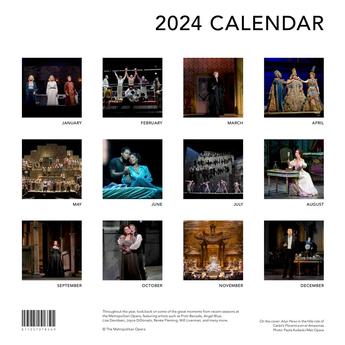 Met Opera 2024 Wall Calendar | BOOKS & STATIONERY | Met Opera Shop